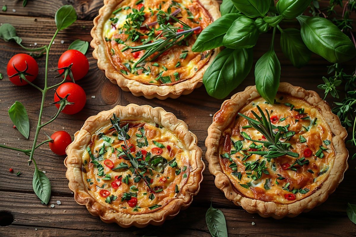 Trois quiches légères pour charmer vos invités lors des repas en groupe