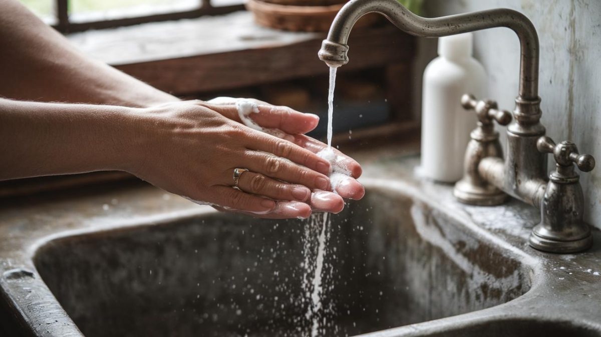 comment nettoyer efficacement vos mains avec du bicarbonate après une journée extérieure