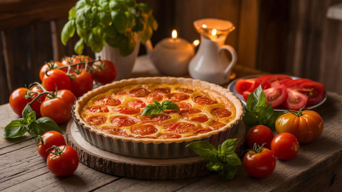 Maîtrisez l'art de la quiche à la tomate économique avec cette recette facile