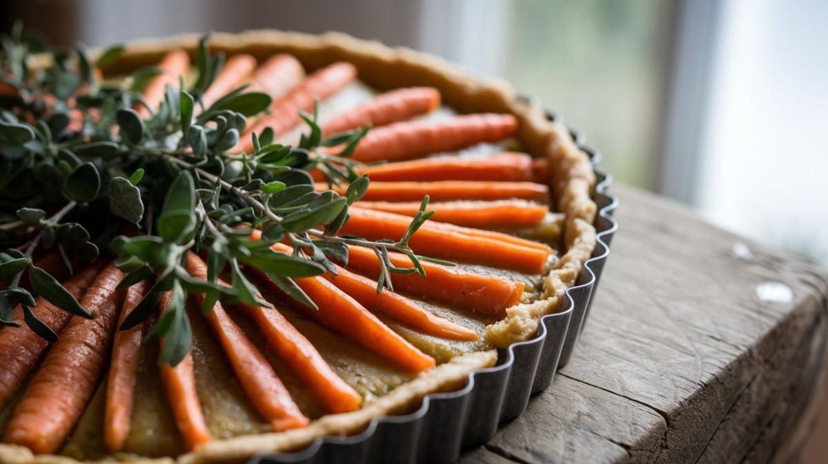 redécouvrez les carottes avec cette tarte savoureuse et abordable