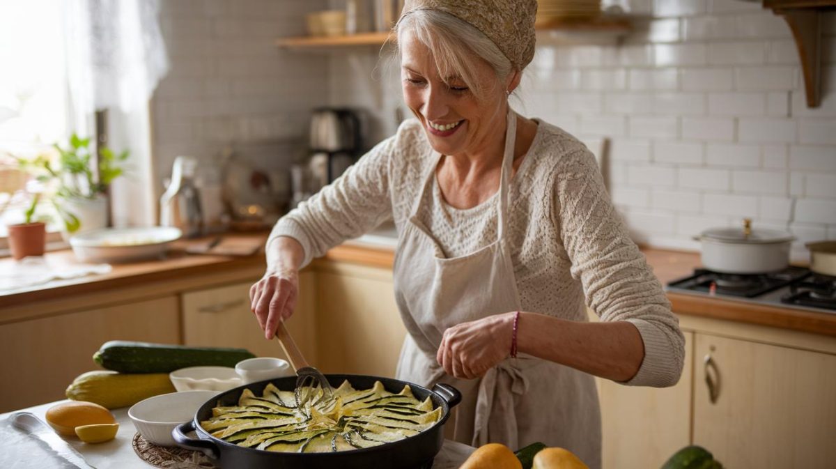 Revivez les souvenirs d'enfance avec le gratin de courgettes de grand-mère